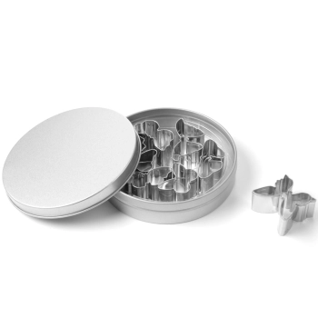  Forma wycinarka cukiernicza do ciasta szablon MOTYL - ZESTAW 8szt. - HENDI 673782 - zdj. dodatkowe 1