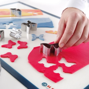  Forma wycinarka cukiernicza do ciasta szablon MOTYL - ZESTAW 8szt. - HENDI 673782 - zdj. dodatkowe 2