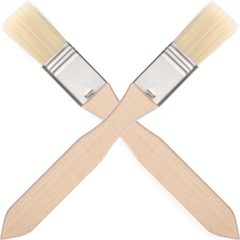 Pędzelek cukierniczy do smarowanai płaski 20x210mm ZESTAW 2szt. - HENDI 515228