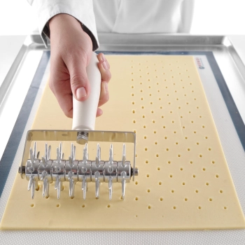  Rolka dziurkująca wałek do nakłuwania ciasta Profi Line STAL 140x210mm - HENDI 515143 - zdj. dodatkowe 3