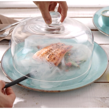  Kopułka szklana do wędzenia potraw na talerzu - HENDI 199978 - zdj. dodatkowe 2