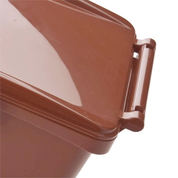  Kosz pojemnik do segregowania sortowania BIO odpadków URBA 21L - brązowy - zdj. dodatkowe 3