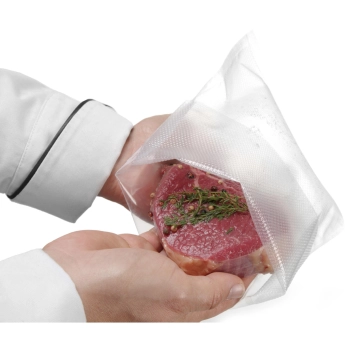  Worki moletowane do pakowarek próżniowych listwowych 200x300mm 100szt. - zdj. dodatkowe 2