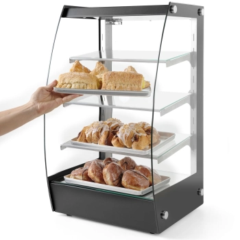  Witryna neutralna samoobsługowa do prezentacji i wydawania potraw LED szer. 415mm - zdj. dodatkowe 2