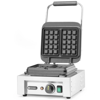  Gofrownica profesjonalna duża kratka 2 gofry brukselskie 2200W - zdj. dodatkowe 1