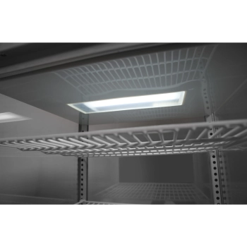  Witryna chłodnicza cukiernicza na kółkach 5 półek 280L LED - czarna - zdj. dodatkowe 4