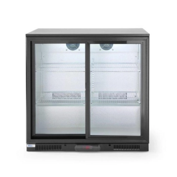  Lodówka barowa na napoje 2-drzwiowa szer. 90cm 228L - zdj. dodatkowe 1