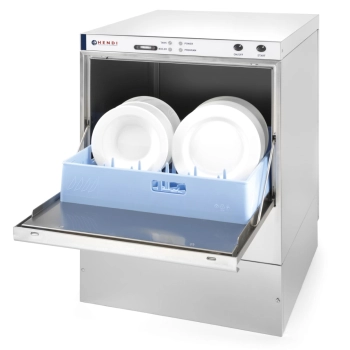  Zmywarka barowa do naczyń szybka i oszczędna + dozownik kosz 50x50cm 400V - zdj. dodatkowe 1