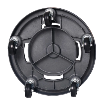  Wózek podstawa na kółkach do kontenera pojemnika na odpadki kuchenne okrągłego 120L - zdj. dodatkowe 1