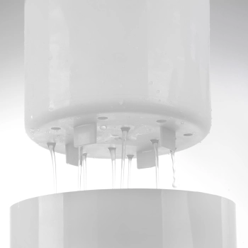  Pojemnik do lodu na lód biały z czarną pokrywką 5L - zdj. dodatkowe 5