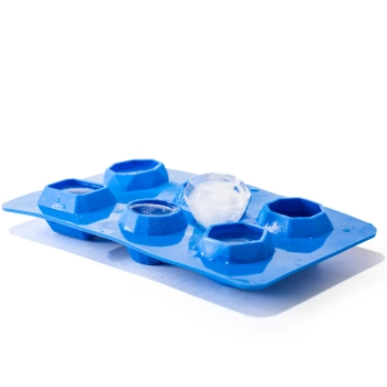  Kostkarka foremka do kostek lodu silikonowa 6 x DIAMENT - zdj. dodatkowe 1