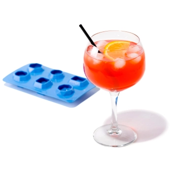  Kostkarka foremka do kostek lodu silikonowa 6 x DIAMENT - zdj. dodatkowe 2