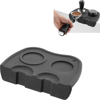  Mata podkładka na blat pod tamper ubijak do kawy - podwójna - zdj. dodatkowe 1