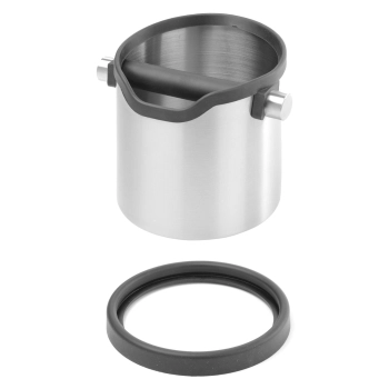  Odbijak pojemnik do fusów kawy okrągły stalowy - zdj. dodatkowe 2