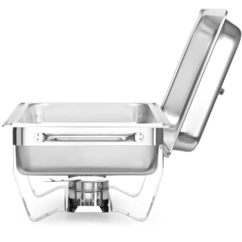  Podgrzewacz do potraw na pastę świeczki stalowy GN 1/1 - DUŻY ZESTAW - zdj. dodatkowe 6