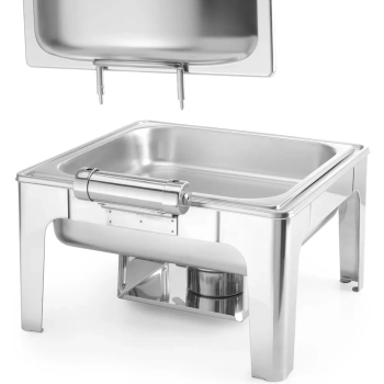  Podgrzewacz do potraw na pastę świeczki stal satynowana GN 2/3 - zdj. dodatkowe 6