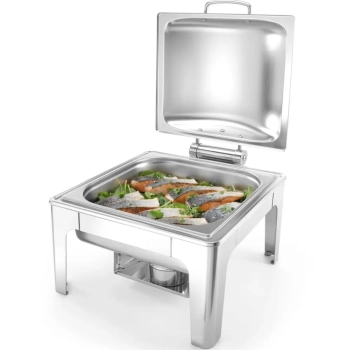  Podgrzewacz do potraw na pastę świeczki stal satynowana GN 2/3 - zdj. dodatkowe 8