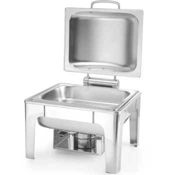  Podgrzewacz do potraw na pastę świeczki stal satynowana GN 1/2 - zdj. dodatkowe 5