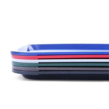  Taca z polipropylenu Fast Food 30.5x41.5cm - czerwona - zdj. dodatkowe 3