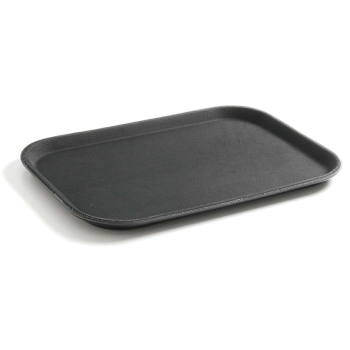  Taca kelnerska antypoślizgowa odporna 25.5x35.5cm - czarna - zdj. dodatkowe 1