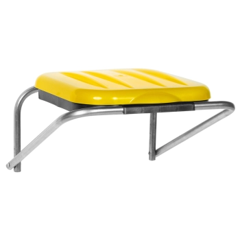  Uchwyt ścienny wiszący do segregacji śmieci zółty - worki 120L - zdj. dodatkowe 1