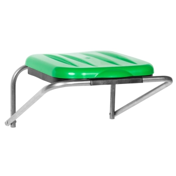  Uchwyt ścienny wiszący do segregacji śmieci zielony - worki 120L - zdj. dodatkowe 1