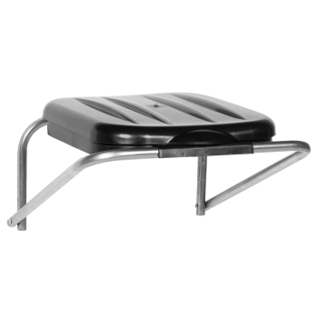  Uchwyt ścienny wiszący do segregacji śmieci czarny - worki 120L - zdj. dodatkowe 1