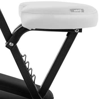  Krzesło do masażu składane do 130 kg białe - zdj. dodatkowe 2