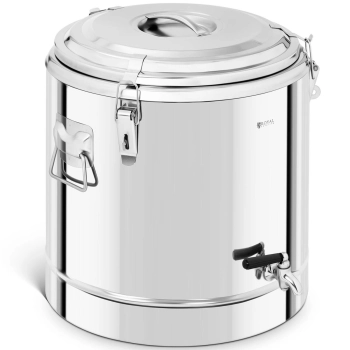  Termos cateringowy z kranem do transportu napojów stalowy 35L - zdj. dodatkowe 1