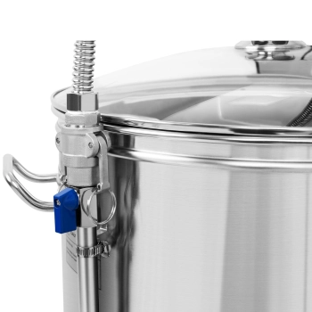  Kocioł warzelny zacierny do produkcji piwa stal nierdzewna 2500W LCD 60L - zdj. dodatkowe 3