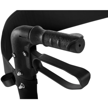  Balkonik chodzik podpórka dla seniora z siedziskiem i torbą na zakupy do 136kg - złoty - zdj. dodatkowe 6