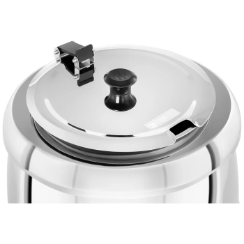  Elektryczny kociołek garnek do zupy 10 l stalowy - zdj. dodatkowe 4