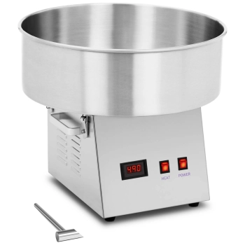  Maszyna do waty cukrowej elektryczna stalowa 52 cm 1080 W - zdj. dodatkowe 1