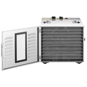  Przemysłowa suszarka do żywności ziół owoców grzybów 10 rusztów 1000 W - zdj. dodatkowe 3