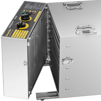  Przemysłowa suszarka do żywności ziół owoców grzybów 10 rusztów 1000 W - zdj. dodatkowe 4