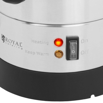  Warnik podgrzewacz do wody grzańca podwójne ścianki stalowy 8.7L 1500 W - zdj. dodatkowe 2