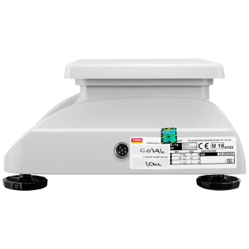  Waga stołowa 2 platformy interfejs RS232 6 kg / 2g LCD M LEGALIZACJA - zdj. dodatkowe 3