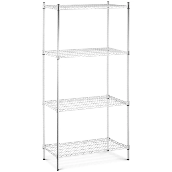  Regał warsztatowy chromowany 4 półki druciane do 1 t 1000 kg 90x45x180 cm - zdj. dodatkowe 1