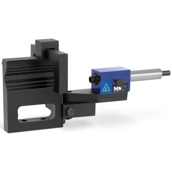  Przystawka imadło zacisk do otwornicy do rur profili M12 M15 śr. 19-76 mm - zdj. dodatkowe 1