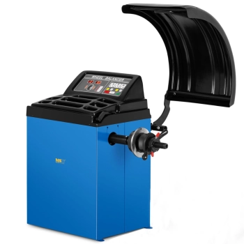  Wyważarka automatyczna do kół samochodowych motocyklowych do 65 kg śr. 10-24'' LED - zdj. dodatkowe 1