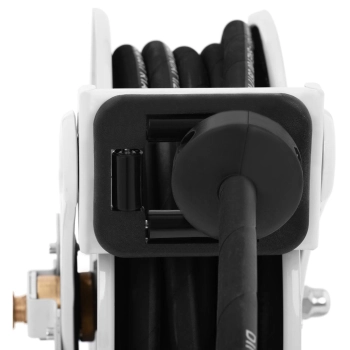  Wąż przewód pneumatyczny ciśnieniowy gumowy zwijany na bębnie 160 bar 15 m + 2 m - zdj. dodatkowe 2