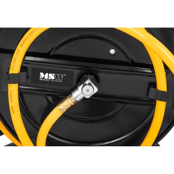  Wąż przewód pneumatyczny ciśnieniowy na zwijaku bębnie obrotowym 360 8 bar 30 m + 2 m - zdj. dodatkowe 4