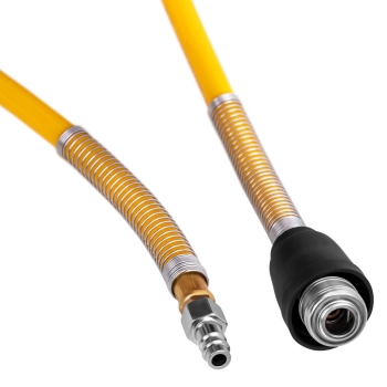  Wąż przewód pneumatyczny ciśnieniowy na zwijaku bębnie obrotowym 360 8 bar 30 m + 2 m - zdj. dodatkowe 5