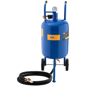  Piaskarka syfonowa mobilna z regulacją ciśnienia 60-125 psi 40 l - zdj. dodatkowe 4