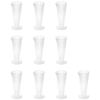  Zlewka laboratoryjna plastikowa z podziałką 50 ml - 10 szt. - zdj. dodatkowe 3