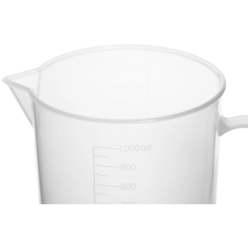  Zlewka laboratoryjna plastikowa z podziałką 1000 ml - 10 szt. - zdj. dodatkowe 2