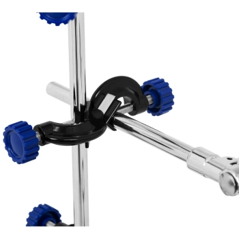  Statyw stojak laboratoryjny z wyposażeniem 3 pierścienie 3 uchwyty - zdj. dodatkowe 2