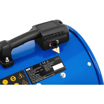  Wentylator dmuchawa przemysłowa osiowa do chłodzenia i cyrkulacji powietrza 500 W śr. 300 mm - zdj. dodatkowe 2