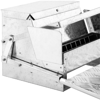  Karmidło karmnik dla kur drobiu zsypowy automatyczny 11.5 kg dla kur od 400 g - zdj. dodatkowe 4