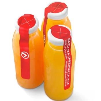  Plomba pasek samoprzylepny zabezpieczający otwór na słomkę 2 x 250 szt. - Hendi 850220 - zdj. dodatkowe 2